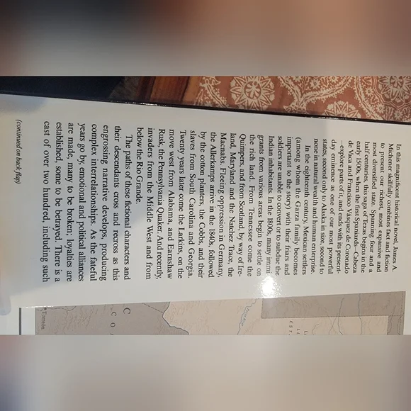 James A. Michener Novel - Texas - Picture 3 of 3